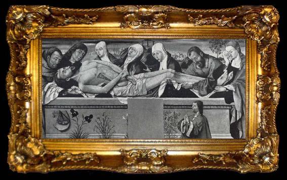 framed  unknow artist The Entombment, ta009-2